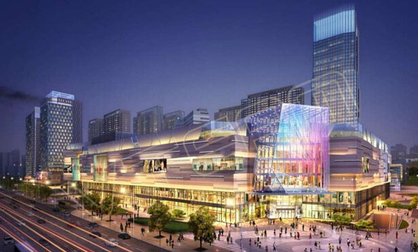 威特姆光电 LED透显着示屏效果